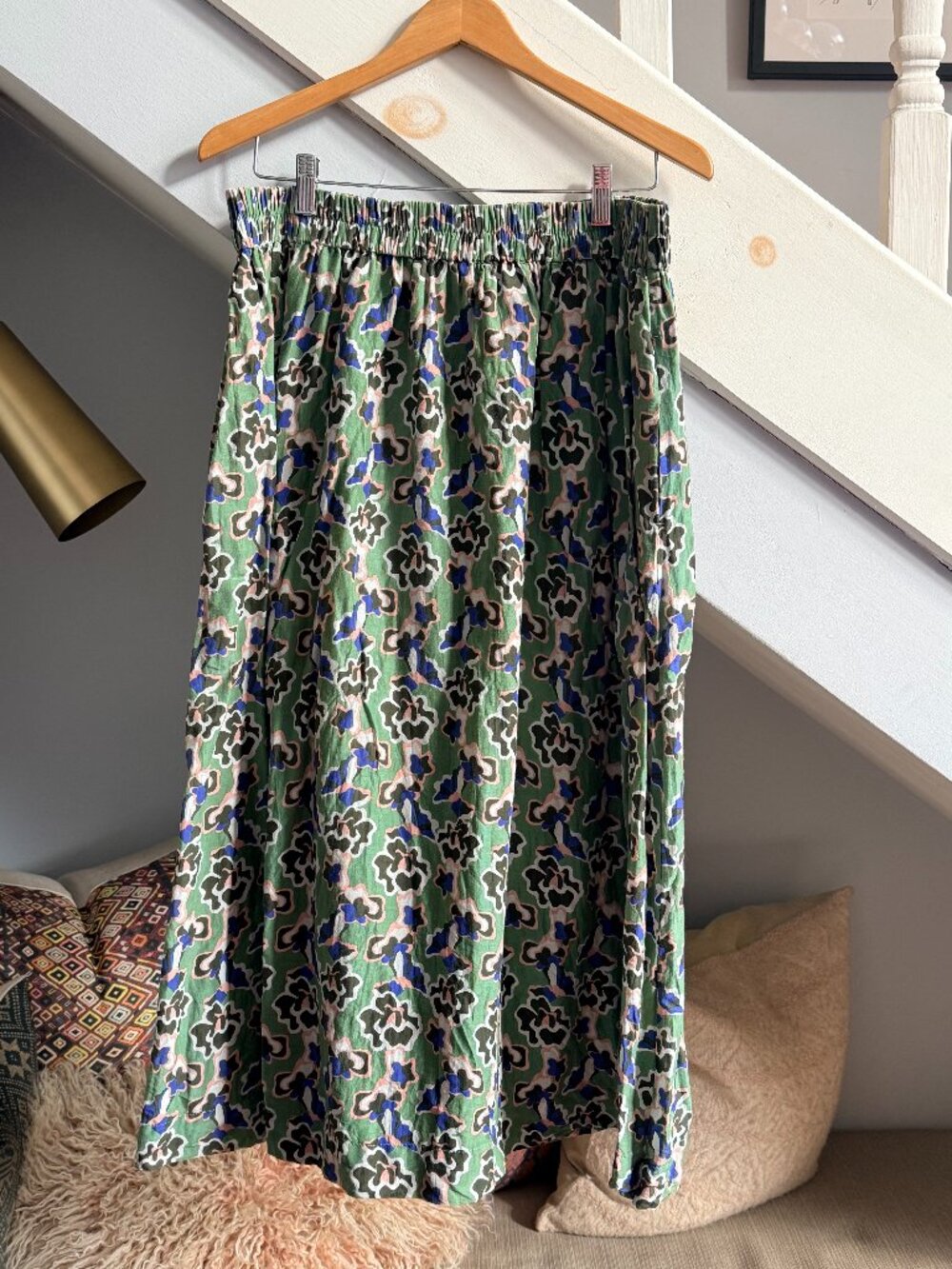 Mirth Verona Skirt in Mint Orchid (XL)